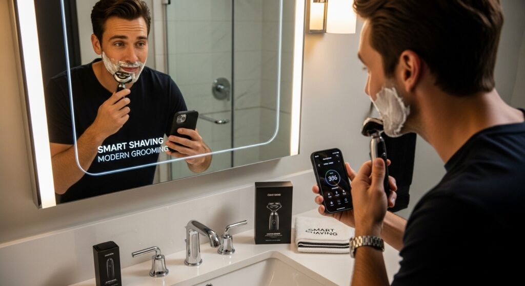 smart shaving lifestyle
